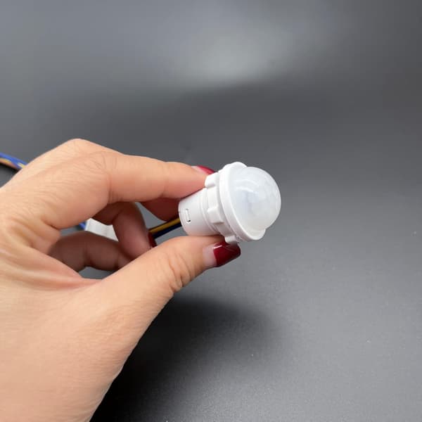 PIR-rörelsesensorbrytare, AC 110-220V, 5m räckvidd, 120° detektering, 40W LED