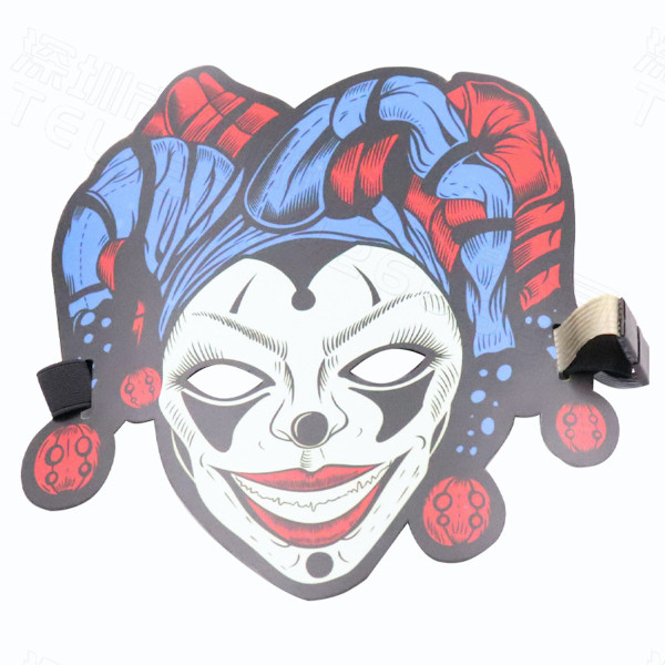 Joker Party Mask Ljudkontroll Mask Cosplay Kostym rekvisita