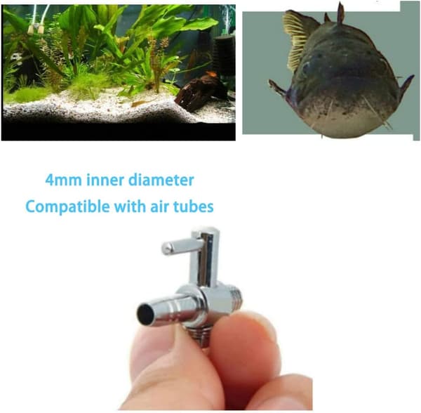 15 st. luftflödesventiler för akvarium, volymregulatorer för syrepump