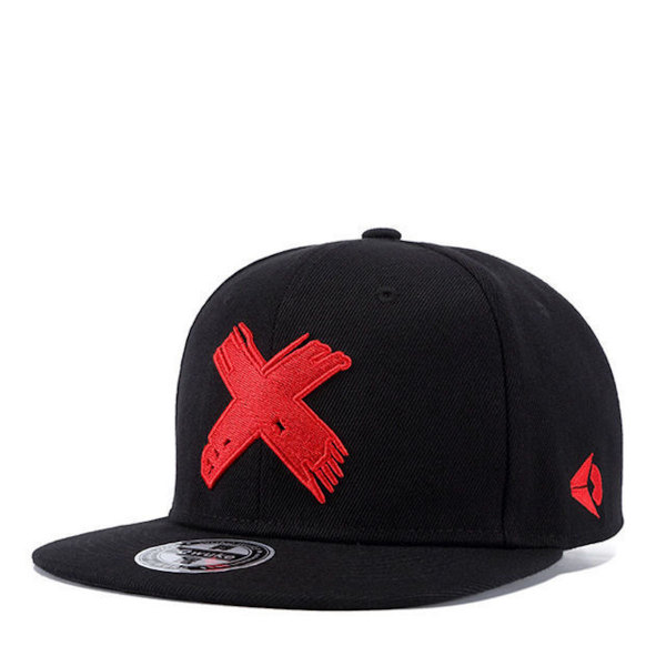X Letter cap Bekväm Snapback justerbar sporthatt