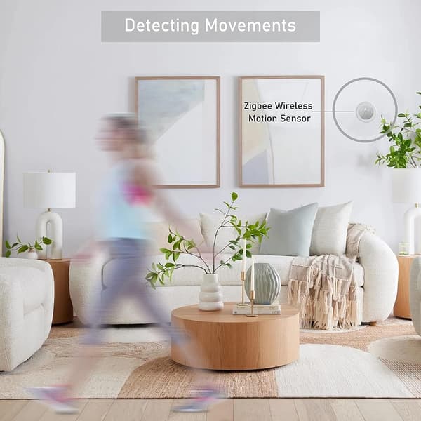 ZigBee Smart PIR Rörelsesensor Människodetektor för Hemmautomation