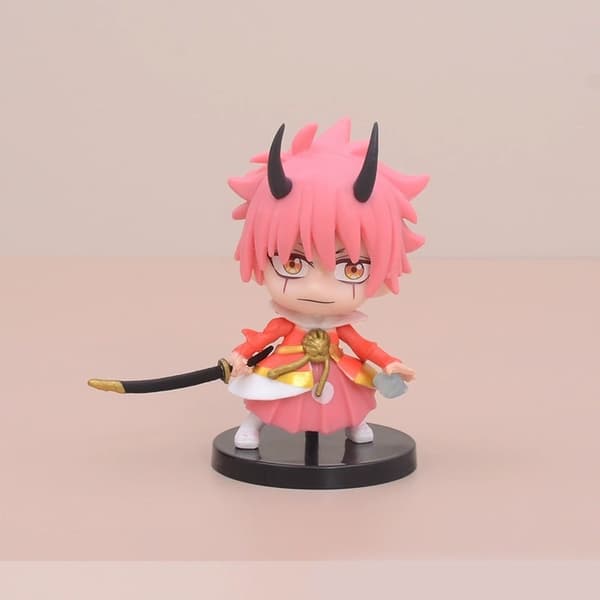 6 stk. That Time I Got Reincarnated as a Slime figur-sæt 8 cm