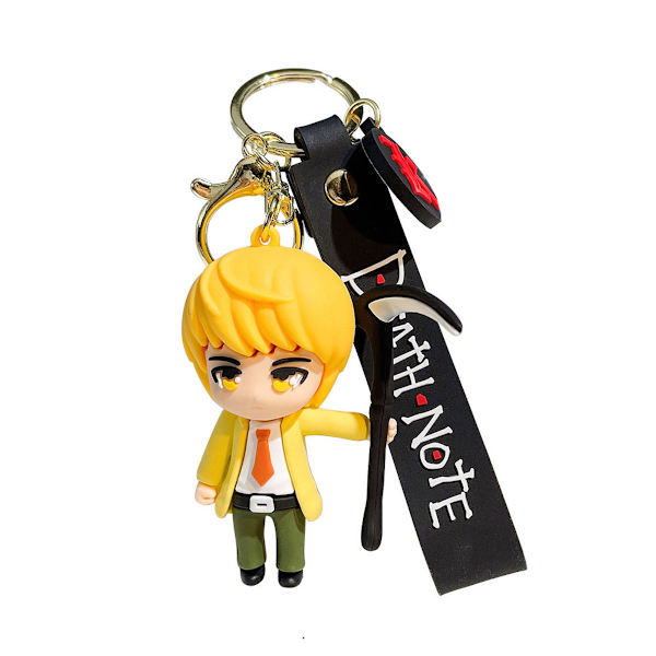 Death Note Anime Key Chain Key Ring Bag Pendant Keyring Julklapp