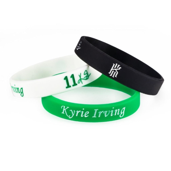 3st Kyrie Ivving 11 Signature Basket Sport Armband Silikon Lysande Armband