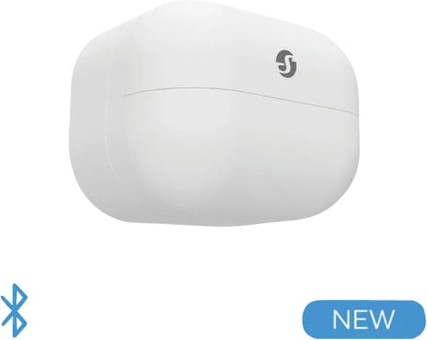 2-pack Bluetooth-rörelsesensorer, 9 m räckvidd, 120° detektering med LUX-sensor