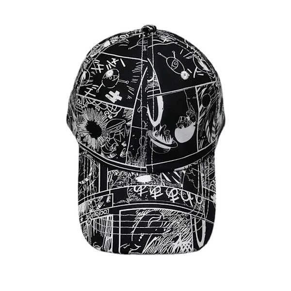 One Piece Baseball Cap Sport Fritid Hatt Snapback justerbar hatt