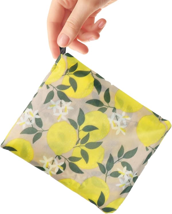 3-pack hopfällbara shoppingkassar, stora återanvändbara matkassar i polyester