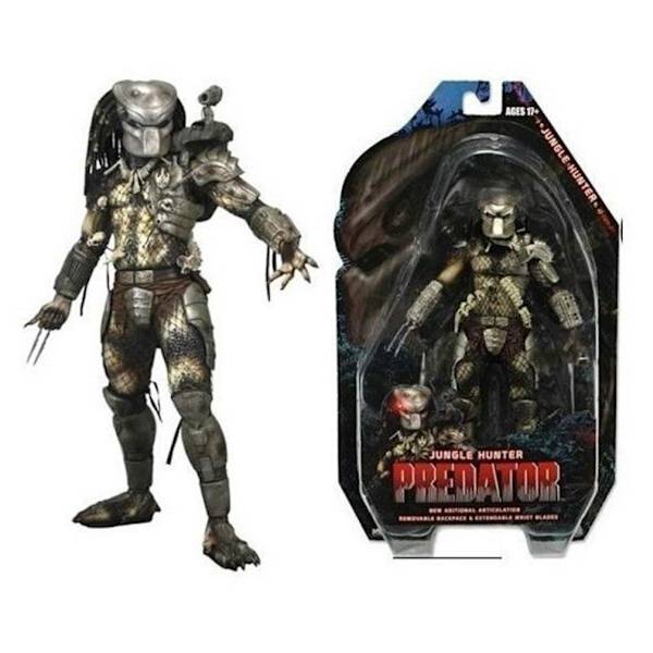 Jungle Hunter Predator Allien actionfigur leksak