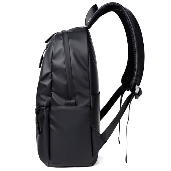 Trendig bärbar ryggsäck resväska Slitsäker bokväska för man black