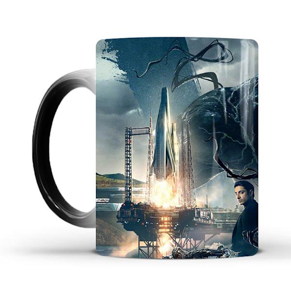 Venom Spider Color Changing Mugg Keramisk kaffemugg Thermal tekopp Nyhetspresent