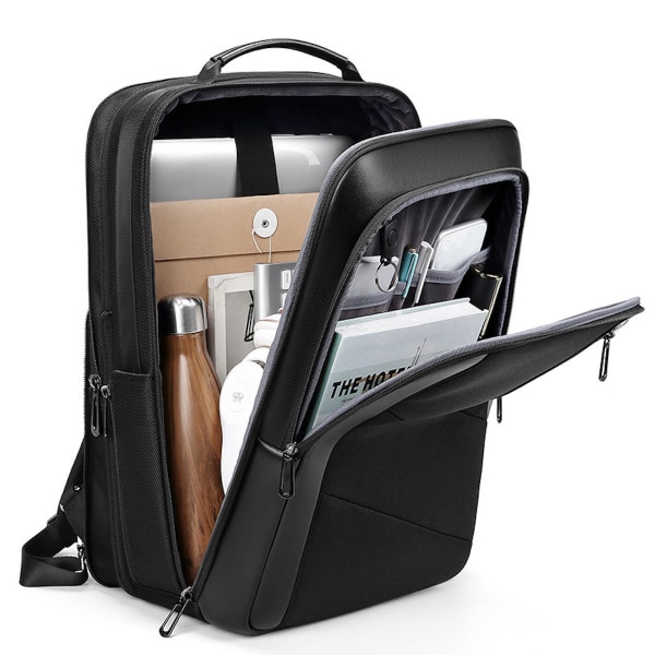 Laptop ryggsäck svart väska Business axelväska för man Black