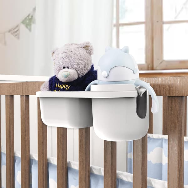 Universell koppholder for barnevogn, 360° roterbart justerbart drikkefeste