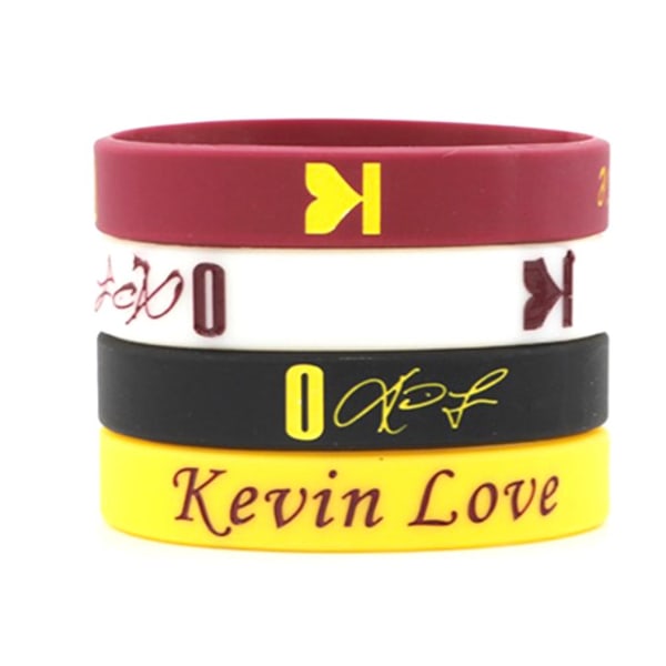 4st Kevin Love nr 0 Signature Armband Basket Sport Silikonarmband