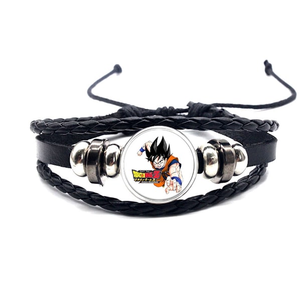 Dragon Ball Son Goku Armband Armband Party Sport Armband för män kvinnor