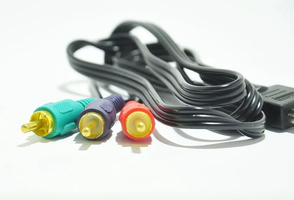 1M HDMI til 3 RCA han AV-kabel 1080P forgyldt lyd- og videoadapterledning