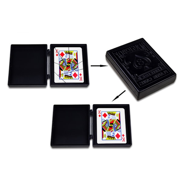 Strimlat papper restaurering Magic trick Trollkarl Närbild Rekvisita Jippon Prank Tool
