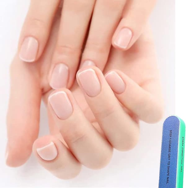 8-pak 7-vejs neglebuffer-file, vaskbare manicureblokke til polering