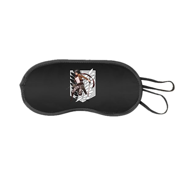 Attack On Titan Sleep Mask Anime Comfort Soft Soft Eye Mask Cover Ögonskydd Unisex