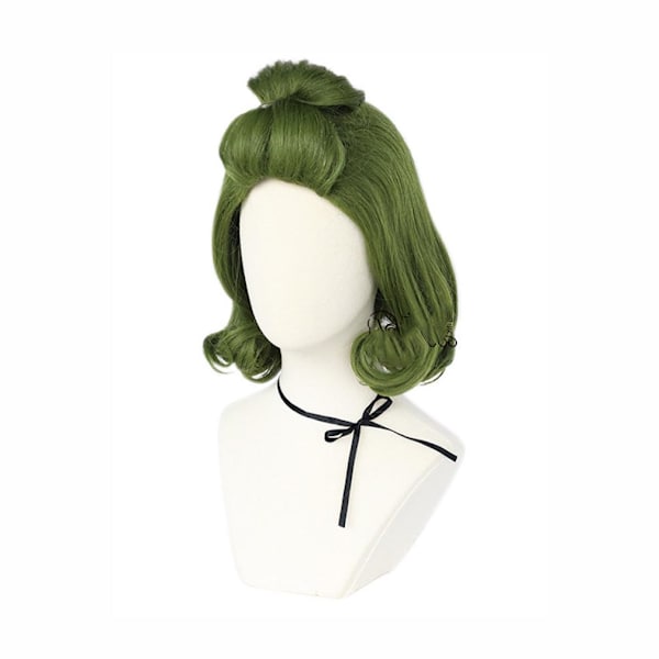 Cosplay Peruker Willy Wonka Oompa Loompa Anime Peruk Cap Grön