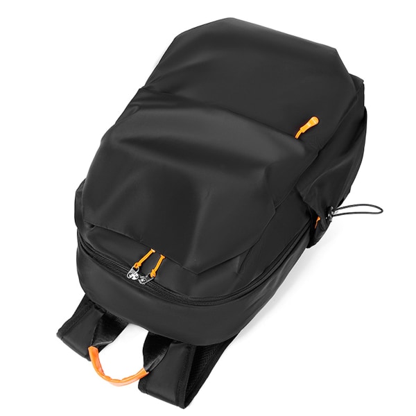 Män Notebook-ryggsäck med USB laddningsportväska Bokväska för Man grey