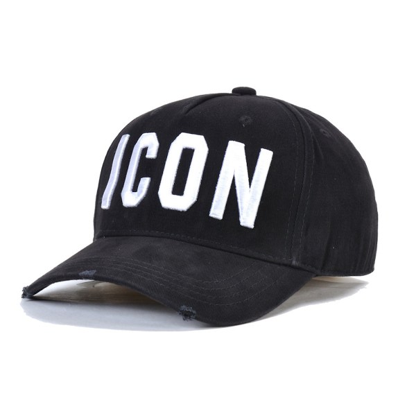 ICON Cap Justerbar DSQ Snapback-hatt Svart