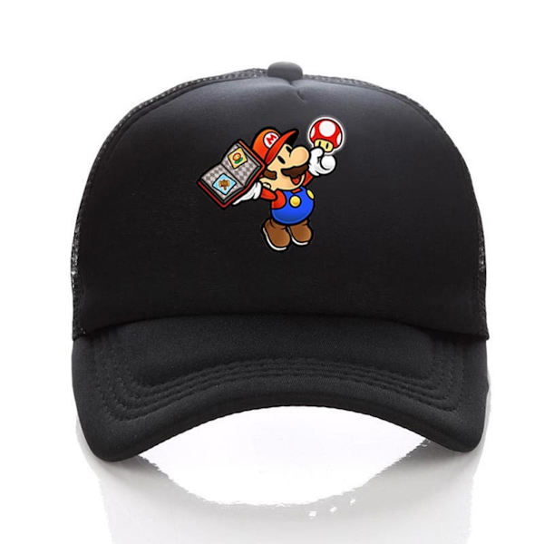 Mario cap Bekväm Snapback justerbar sporthatt