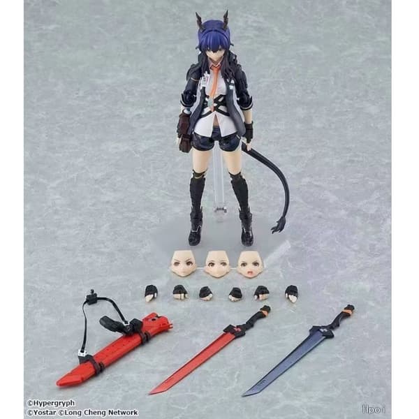 1 st Arknights Anime Figur Leksak Samling Modell Dekoration Samlarobjekt Staty