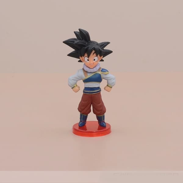 6 st Dragon Ball Chibi-figurer Goku Vegeta Trunks Saiyan Anime-figurset