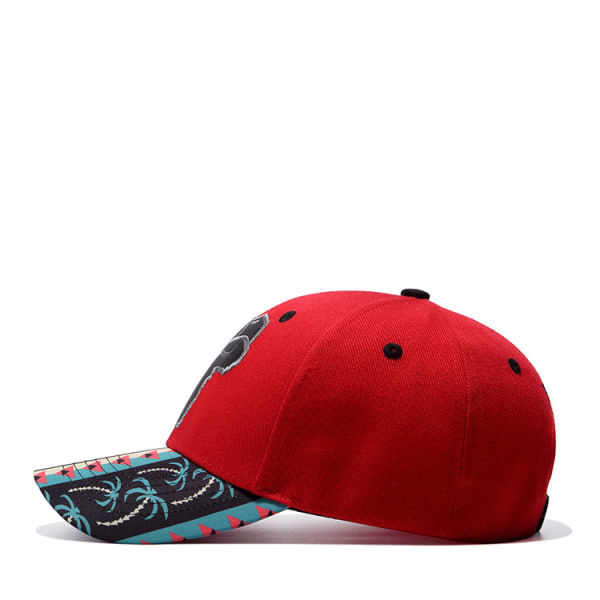 Broderi Baseball Cap Hiphop Snapback Hat Casual Solhatt Unisex