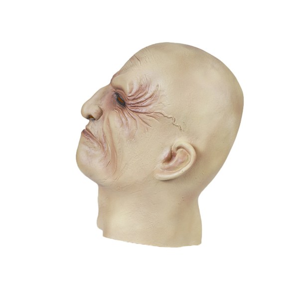 Old Man Mask Latex Mask Cosplay Kostymrekvisita för Halloween
