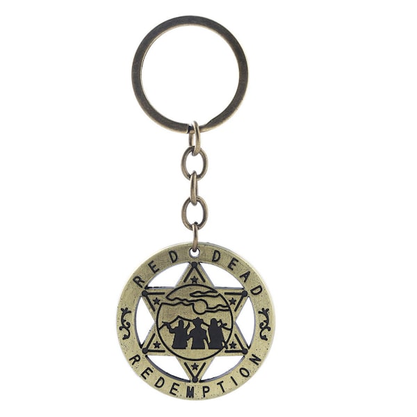Red Deads Redemptions Anime Key Chain Key Ring Bag Pendant Keyring Christmas Gift