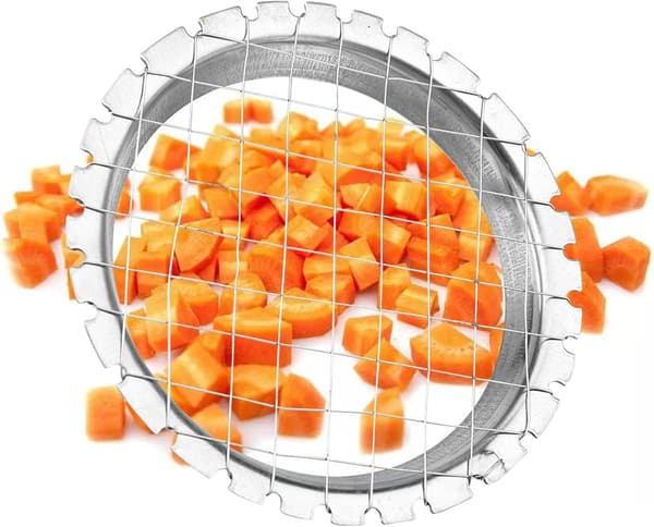 Äggskivare i rostfritt stål för grönsaker, svamp och potatis
