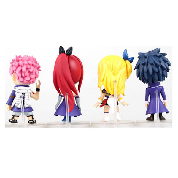 4st Fairy Tail Figurleksak Lucy Söt Anime Docka Modell