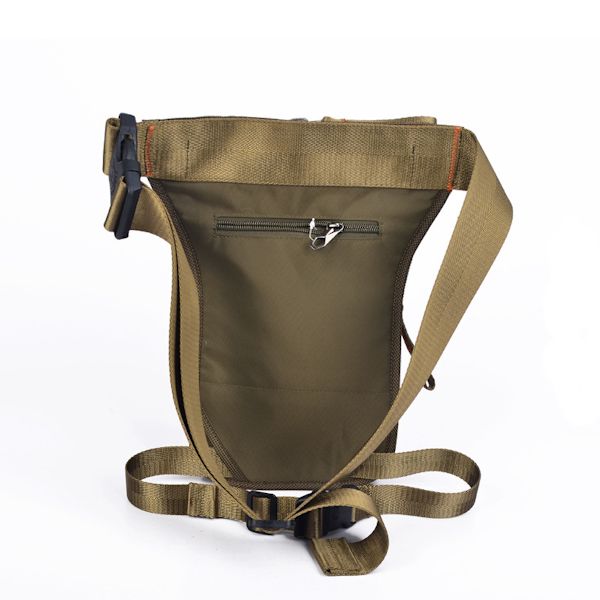 Herr Sport Ben Bag Drop Midjeväska, lår Fanny Pack för resor utomhus Ridning