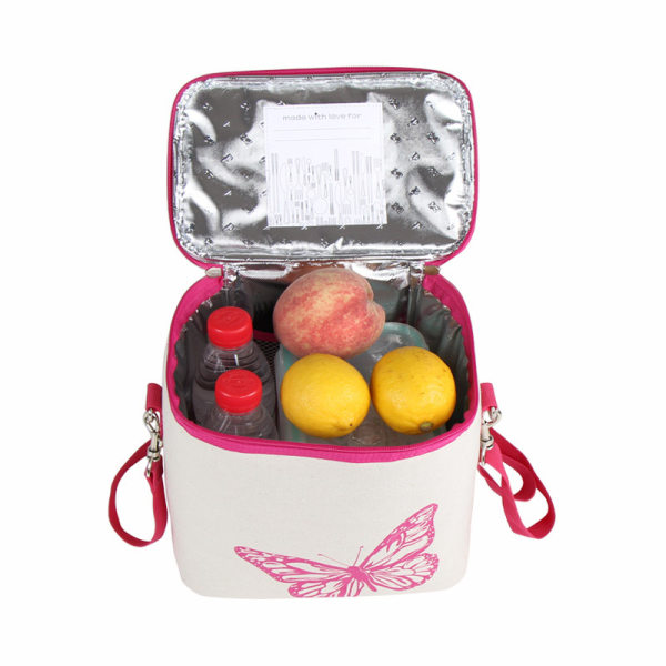 Lunchpåse Isolerad Lunchbox Thermal Tote Bag Läcksäker multicolor