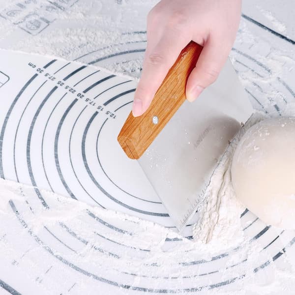 Kompakt Disc Pizzaskærer med Rustfrit Stålhjul og Beskyttende Greb