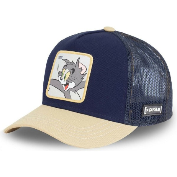 Tom Baseball Cap Bekväm broderi Snapback Justerbar Mesh Sports Hat