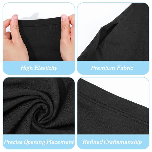 4-pack elastiska armgipsskydd, fingerlösa skyddsärmar för handledsbad