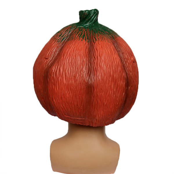 Pumpkin Mask Skrämmande Cosplay kostym rekvisita för Halloween Party