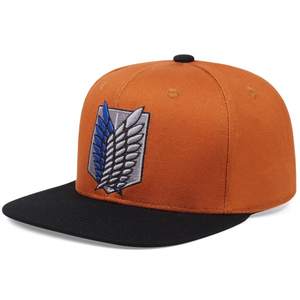 Attack on Titan Cap Sport Fritidshatt Snapback justerbar hatt