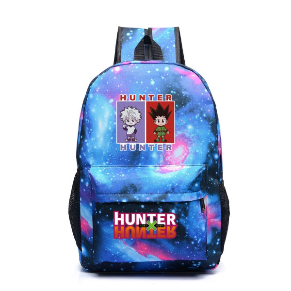 Hunter Galaxy Anime Skolryggsäck Casual Daypack Ryggsäck Cool bokväska