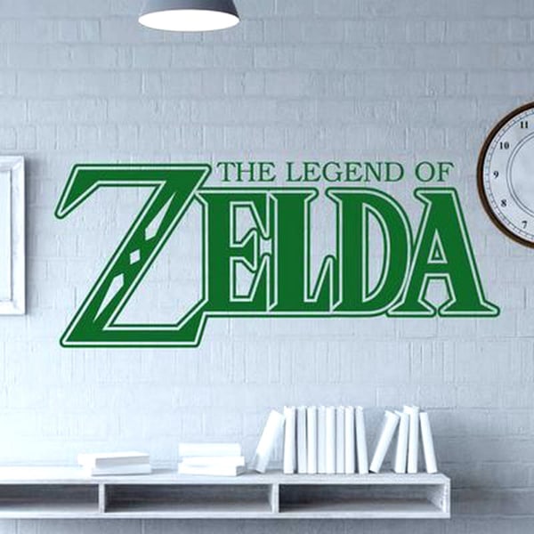 Zelda Legend Anime Wall Sticker Avtagbar tapet Hemdekoration