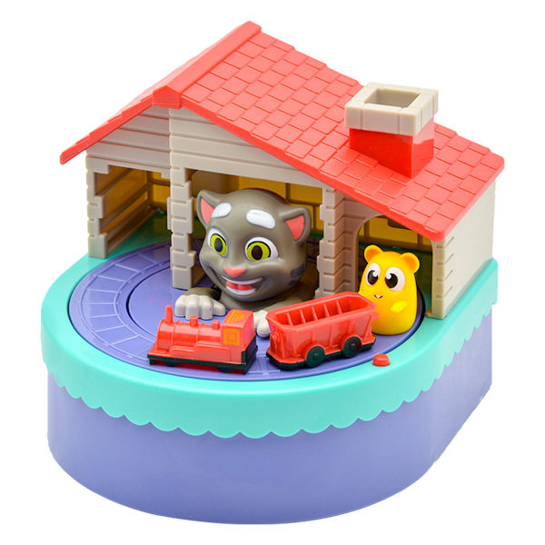Drop-resistant Talking Tom Cat Piggy Bank Pengaburk för pojkar Flickor Spara pengar Kontanter
