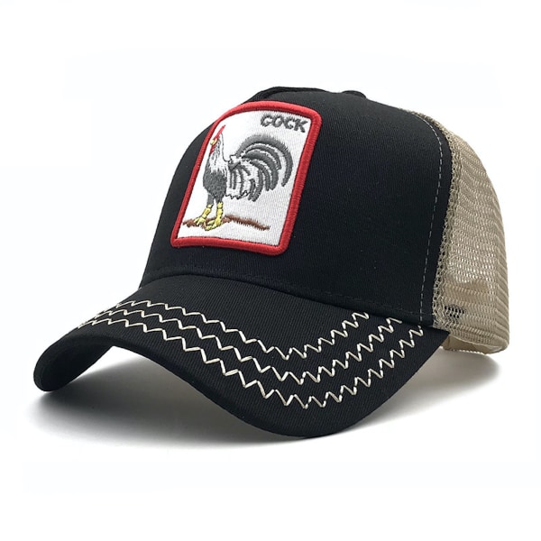 Cock Baseball Cap Bekväm Snapback Justerbar Sports Brodery Hat