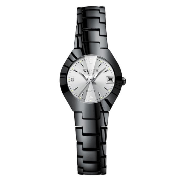 2st Lovers Quartz Watch Casual Watch White Dial Analog Display