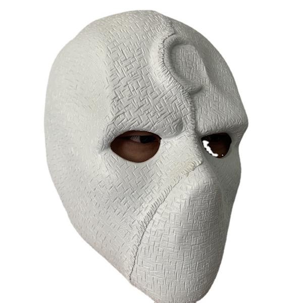 Moon Knight Huvudbonader Latex Mask Cosplay Kostym rekvisita