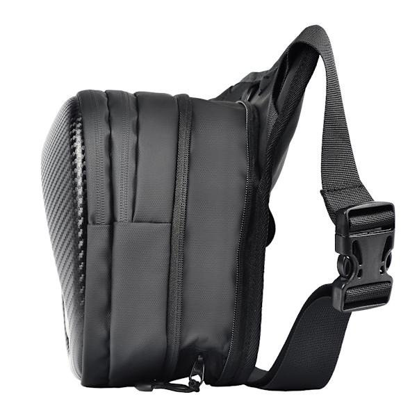 EVE Hard Shell Drop Ben Bag Svart lårväska Ben Midjeväska Black