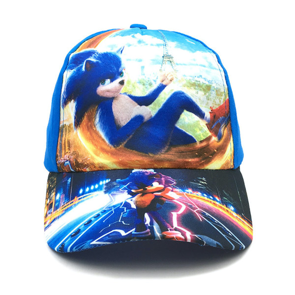 Sonic The Hedgehog cap Bekväm Snapback justerbar sporthatt
