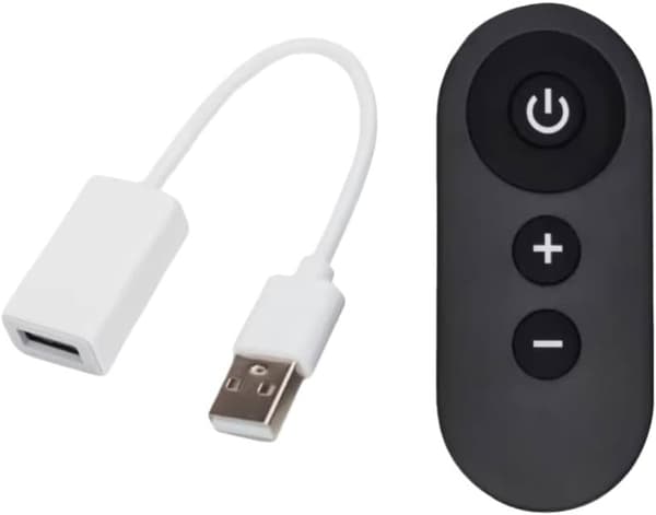 USB 5V trådløs fjernkontrollbryter LED-dimmerkontroller for lysstripeviftepumpe