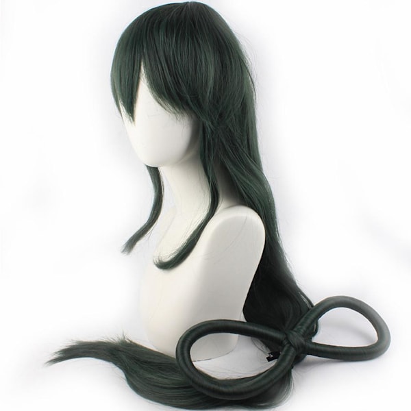 My Hero Academia Wigs 8 Shape Split Cosplay Peruk Cap Svart